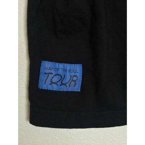 Official BTS Map Of The Soul Ver. 3 T-Shirt Tour Edition Black Adult Size Medium - Picture 5 of 5